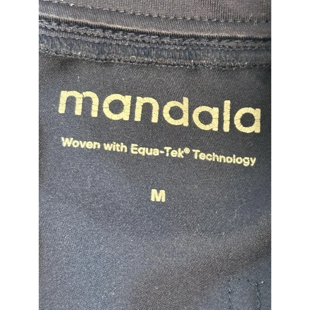 Mandala Jogger Pants Mens M Blue Equa-Tek Breathable Elastic Waist Stretch